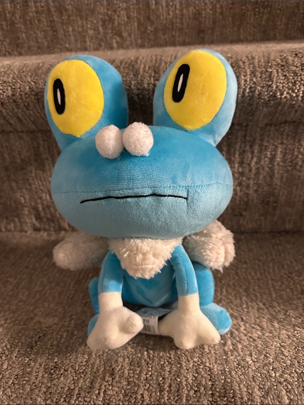 Vintage 1997 Nintendo froggie Pokémon plush